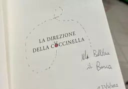 La copia autografata per la bibiloteca civica